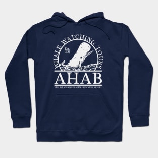 Ahab Whale Watch (Mono) Hoodie